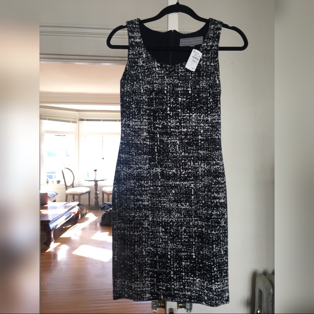 Madison Kinney Black and white dress